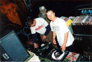 mit DJ Ron/Döbeln im Jugendhaus Rosswein