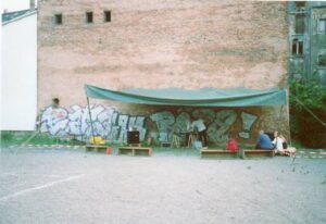 Open Air Lützowstraße Chemnitz ca. 1995 Graffiti by Duster